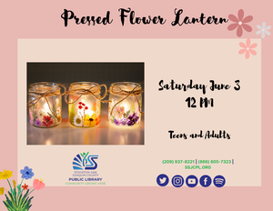 Pressed Flower Lante